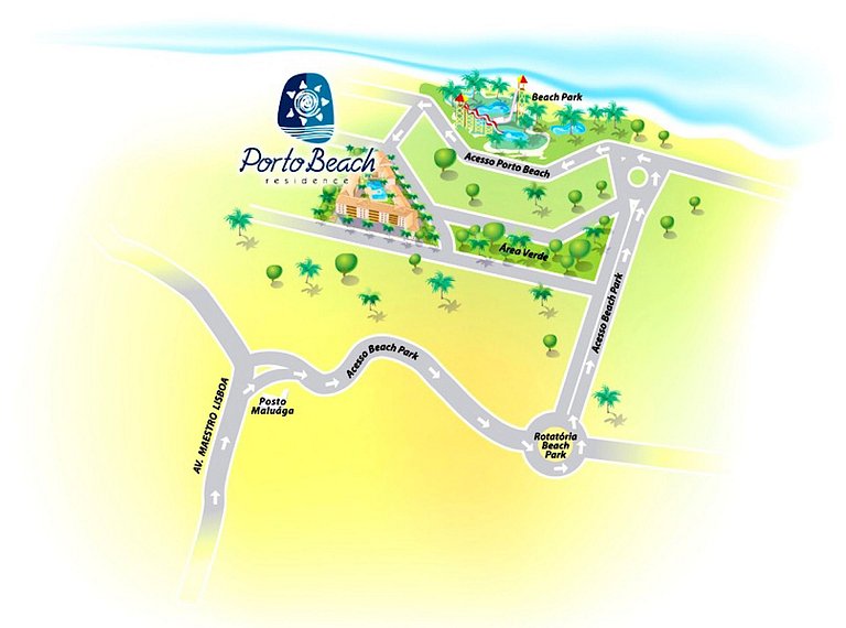 Porto Beach Aquiraz - By Ideal Trip Hospedagens